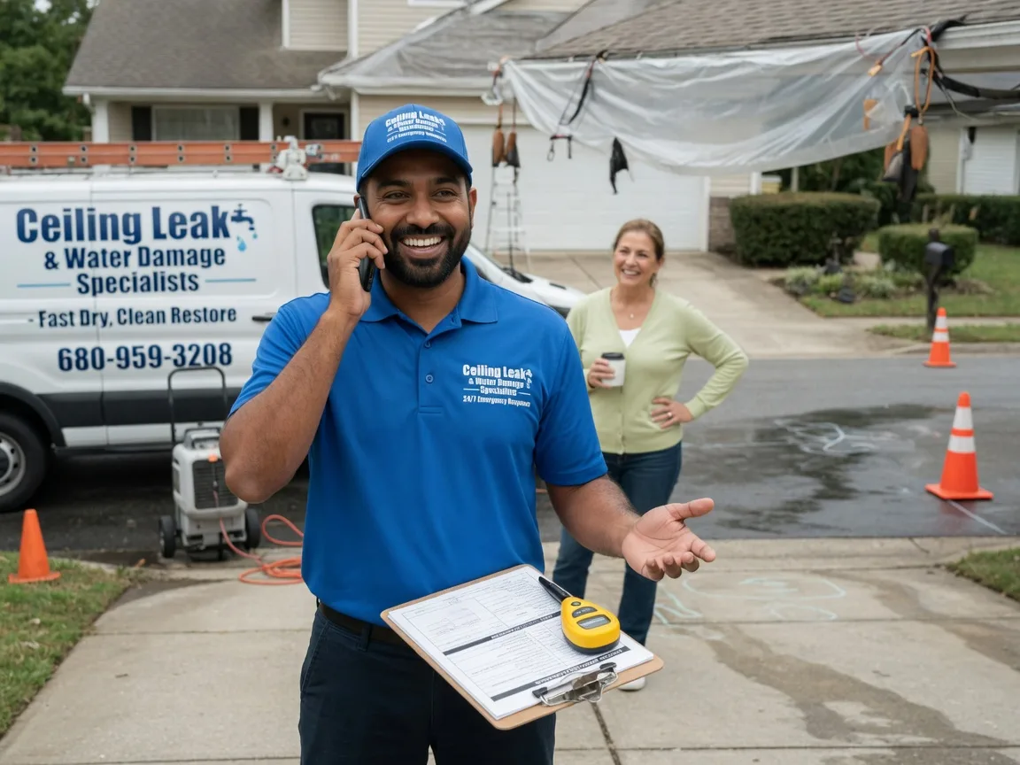 Ceiling Leak Cleanup Moran, TX FAQs